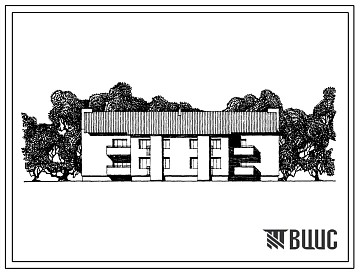 Типовой проект 114-12-122/1 Двухэтажный односекционный восьмиквартирный жилой дом (трехкомнатных 3Б — 4, четырехкомнатных 4А — 4). Для строительства в IВ климатическом подрайоне, II и III климатических районах.