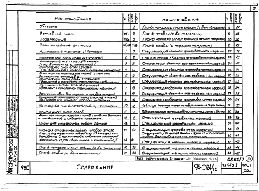 Альбом 7 Часть 1 Архитектурно-строительные чертежи выше отм.0.000. Часть 2.86 Отопление и вентиляция Раздел 2-1.86 С радиаторами  и конвекторами. Часть 3.86 Водопровод и канализация. Часть 4 Газопровод. Часть 5.86 Электрооборудование ниже и выше