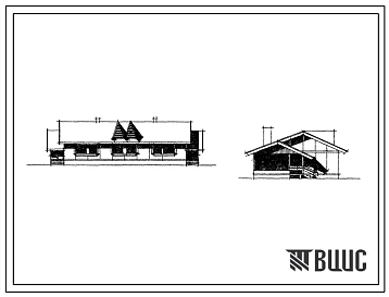Типовой проект 181-209-19 1-этажный 2-квартирный жилой дом с 2-комнатными квартирами. Для строительства в 1В климатическом подрайоне, 2 климатическом районе (с возможностью применения в 3 климатическом районе).