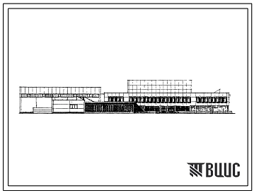 Типовой проект 232-2-66сп Общественно-бытовой корпус универсального комплекса зданий техникумов на 1440 учащихся (в конструкции серии ИИС-04).