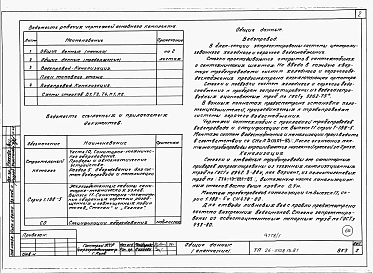Альбом 1 Части 0, 01, 02, 03, 1, 2, 3, 4, 5, 6 Общие архитектурно-строительные решения. Архитектурно-строительные решения ниже отм. 0,000. Отопление и вентиляция ниже отм. 0,000. Внутренние водопровод и канализация ниже отм. 0,000. Архитектурно-строительн