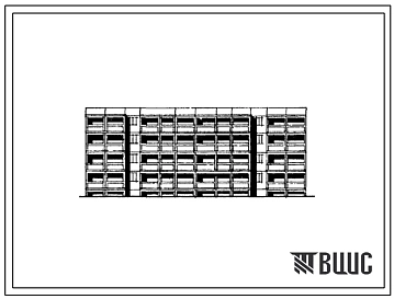 Типовой проект ТДСК-71А/77-08сп/1 Блок-секция четырехэтажная 16-квартирная с левым торцовым окончанием (четырехкомнатных 4Б — 8, пятикомнатных 5Б - 8).