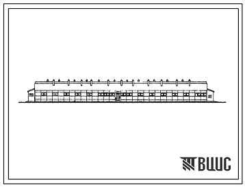 Типовой проект 803-165 Овчарня на 1000 маток с ягнятами. (В индустриальных конструкциях серии 1.800-1).
