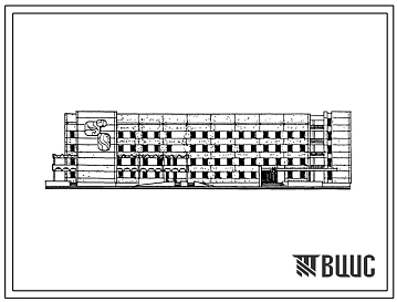 Типовой проект 252-01-151.89 Детский инфекционный корпус на 60 коек. Здание пятиэтажное. Каркас по серии 1.020-1/83. Стены из легкобетонных панелей по серии 1.030.1-1.
