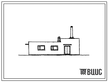 Типовой проект У.804-9-28.94 Хозяйственный блок ферм для лошадей