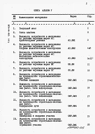 Альбом 5 Ведомость потребности в материалах.     