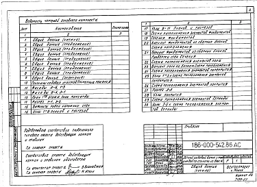 Альбом 1 Архитектурно-строительные чертежи, газоснабжение, электрооборудование