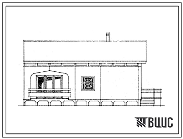 Типовой проект 228-04сп.84 1-этажная 4-комнатная блок-квартира типа 4Б торцевая правая. Для строительства в 4А и 4Г климатических подрайонах Узбекской ССР сейсмичностью 7 и 8 баллов на грунтах 2 типа просадочности.