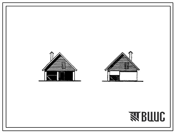 Типовой проект 194-000-184 Хозяйственные постройки для содержания скота и птицы для индивидуальных застройщиков. Стены из кирпича. Типы I, II, III: Тип I – общая площадь 41,03 м2. Навес для хранения топлива 7 м2. Тип II – общая площадь 20 м2. Навес для хр