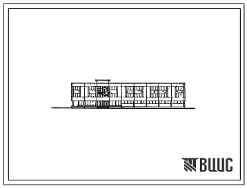 Типовой проект 232-2-31 Универсальный учебный корпус техникума и профтехучилища на 480 учащихся, для строительства в 1В климатическом подрайоне, 2 и 3 климатических районах