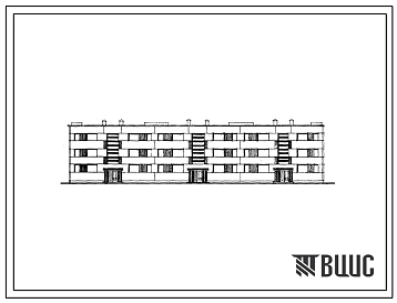 Типовой проект 1-467А-26 Трехэтажный 18-квартирный (двухкомнатных-9, трехкомнатных-9) трехсекционный крупнопанельный жилой дом. Для сельского строительства во 2 строительно-климатической зоне.