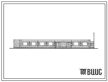 Типовой проект 272-18-16с.84 Продовольственный магазин «Универсам» торговой площадью 650м2. Для строительства в 4Г климатическом подрайоне сейсмичностью 7 и 8 баллов.