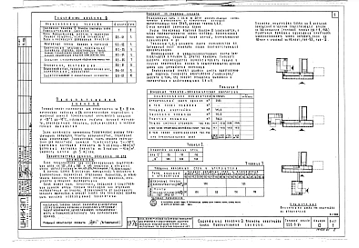 Альбом 0 Материалы для привязки и чертежи нулевого цикла работ     
