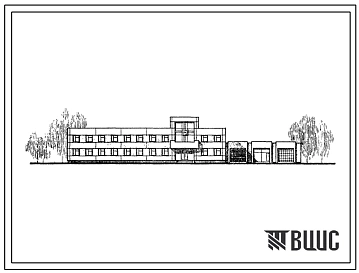 Типовой проект 252-5-30.83 Станция скорой медицинской помощи с количеством выездов до 25 тыс. в год. Для строительства в 1В климатическом подрайоне, 2 и 3 климатических районах