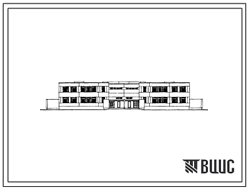 Типовой проект 213-1-331.85 Детские ясли-сад на 140 мест. Из сборных конструкций нарвского КСМ. Для строительства во 2Б и 3В климатических подрайонах Эстонской ССР