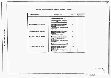 Альбом 3 Спецификации оборудования     