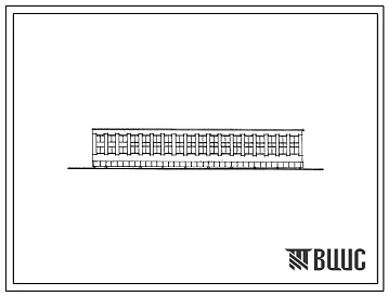 Типовой проект 234-1-27м Корпус учебно-производственных мастерских монтажных профессий профессионально-технического училища на 480 учащихся для строительства в 1 строительно-климатической зоне, в районах с вечномерзлыми грунтами.