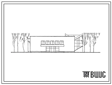 Типовой проект 264-19-13 Главный учебный корпус станции юных натуралистов на 140 мест. Для строительства в 1В климатическом подрайоне, 2 и 3 климатических районах