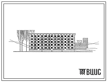 Типовой проект 1Г-450с-2к Пятиэтажный трехсекционный жилой дом на 40 квартир (стены кирпичные) с техническим подпольем.