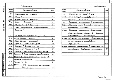 Альбом 2 Вариант 1.Насосные станции производительностью 150-200 м3/ч.Технологические решения.Архитектурно-строительные решения.Спецификации оборудования.Ведомости потребности в материалах.