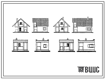 Типовой проект 19-79-8527 Летние домики для строительства на садовых участках. Производство и комплектация ГМПСМ