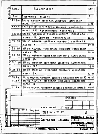 Альбом 9  Ведомости потребности в материалах 