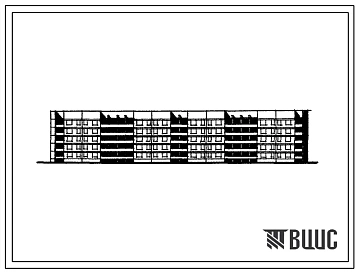 Типовой проект 111-152-13/1 5 этажный 4-х секционный жилой дом на 79 квартир