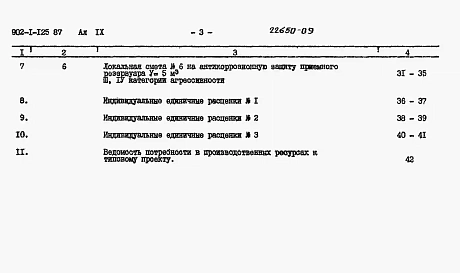 Альбом 9 Сметы. Антикоррозионная защита конструкций. Антикоррозионная защита оборудования ( из ТП 902-1-125.87 ).     