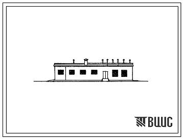 Типовой проект 801-299 Доильно-молочный блок с применением доильной установки «Тандем» на 12 станков