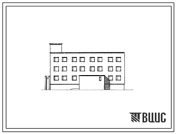 Типовой проект 224-9-133см Спальный корпус (интернат) на 120 мест для общеобразовательных школ. Для строительства в IА, IБ и IГ климатических подрайонах, сейсмичностью 9 баллов, с вечномерзлыми грунтами.