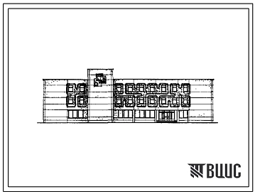 Типовой проект 232-1-126.83 Учебный и общественно-бытовой корпус профтехучилища и техникума на 540 учащихся (в конструкциях серии 1.020-1)