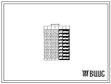 Типовой проект 138-015с/1.2 Блок-секция 9-этажная 26-квартирная рядовая 2Б.3А.4Б для Сахалинской области