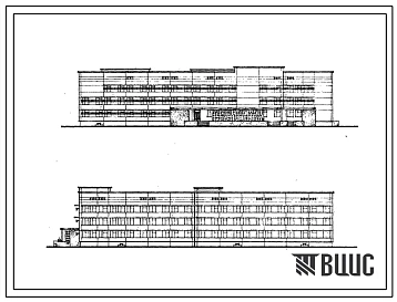 Типовой проект 252-2-13с Главный корпус родильного дома на 130 коек. Акушерское отделение