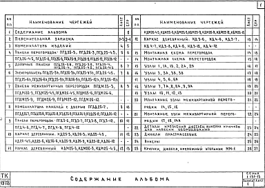 Выпуск 1 Панели на деревянном каркасе высотой 25 и 26 м. Рабочие чертежи