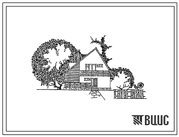 Типовой проект 184-24-12.13.87 Трехкомнатный дом (для индивидуального строительства в северных и центральных районах УССР)