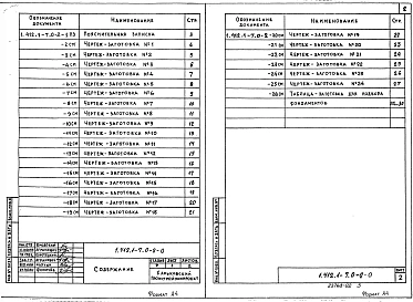 Выпуск 0-2 Материалы для проектирования. Чертежи-заготовки.