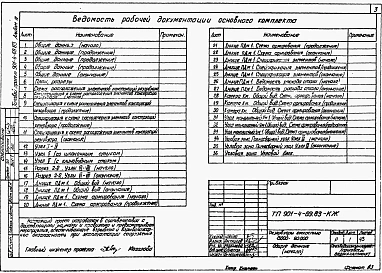 Альбом 3 Конструкции железобетонные