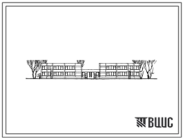 Типовой проект 212-2-59 Детские ясли-сад на 320 мест, для строительства в 1В климатическом подрайоне, 2 и 3 климатических районах
