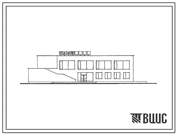 Типовой проект 274-22-9 Кафе на 316 зимних и 48 летних мест, работающее на полуфабрикатах (вариант с кафе-молочной). Для строительства во 2 и 3 строительно-климатических зонах.