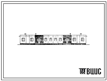 Типовой проект 181-213-4с Одноэтажный двухквартирный жилой дом с пятикомнатными квартирами со стенами из виброкирпичных панелей. Для строительства в IVА и IVГ климатических подрайонах сейсмичностью 7 и 8 баллов.
