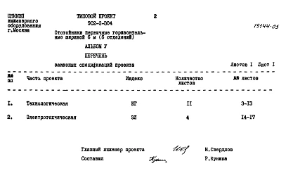 Альбом 5 Заказные спецификации