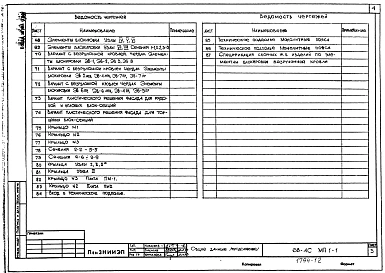 Альбом АС МП 1-1 Материалы для проектирования на серию 68