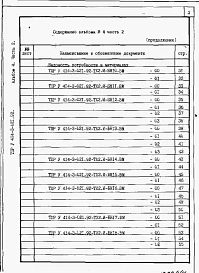 Альбом 4 Часть 2. Ведомости потребности в материалах ТХ 2. И - БН 1 - 25.ВМ