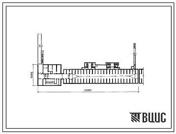 Типовой проект А-II-94/4800-80/2 Гараж-стоянка типа «А» под 6-и секционным жилым домом П30-12