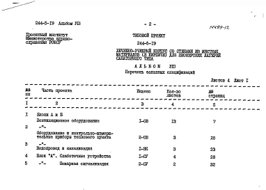 Альбом 8 Заказные спецификации