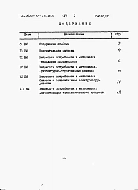 Альбом 5. Ведомости потребности в материалах.