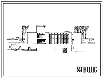 Типовой проект 264-12-76 Сельский дом культуры на 400 мест для строительства во 2 строительно-климатической зоне.