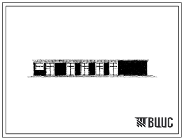 Типовой проект 214-3-2 Летняя дача детских яслей-сада на 560 мест. Для строительства во II строительно-климатической зоне.