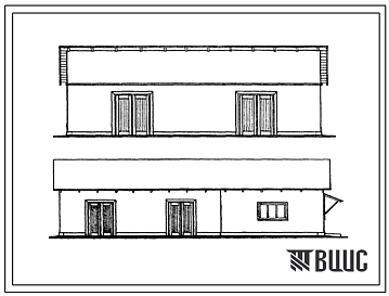 Типовой проект 501-106 Пункт хранения путевого инструмента и приспособлений малой механизации для околотков дистанций пути железных дорог.
