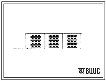 Типовой проект 114-70-29с Пятиэтажный дом из трех блок-секций на 60 квартир для строительства в 3 строительно-климатической зоне, в районах с сейсмичностью 7 баллов.